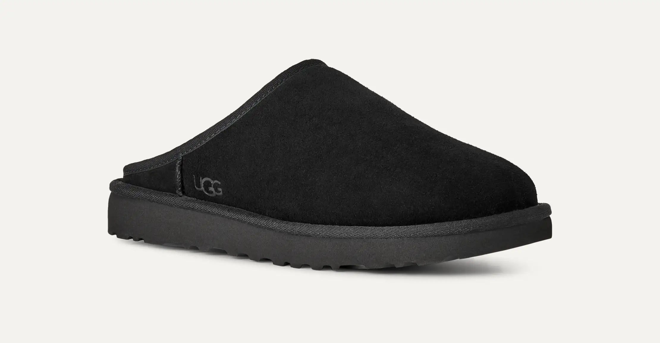UGG Classic 1129290 ciabatta uomo black montone