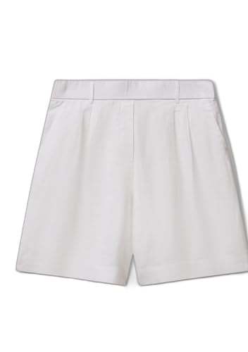 Benetton 4AGHD901V Bermuda Lino Bianco XXS