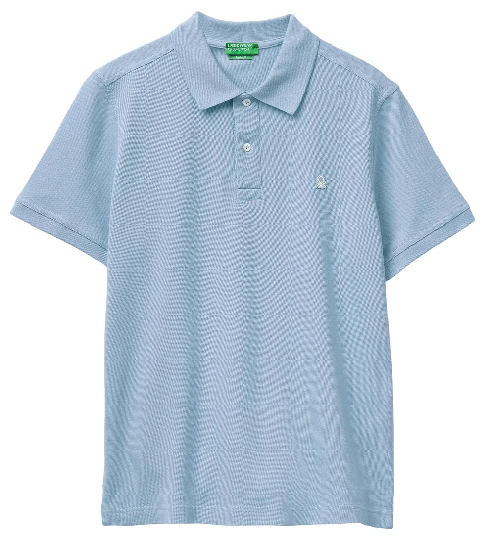 Benetton T-shirt e Polo Polo piquet regular con logo