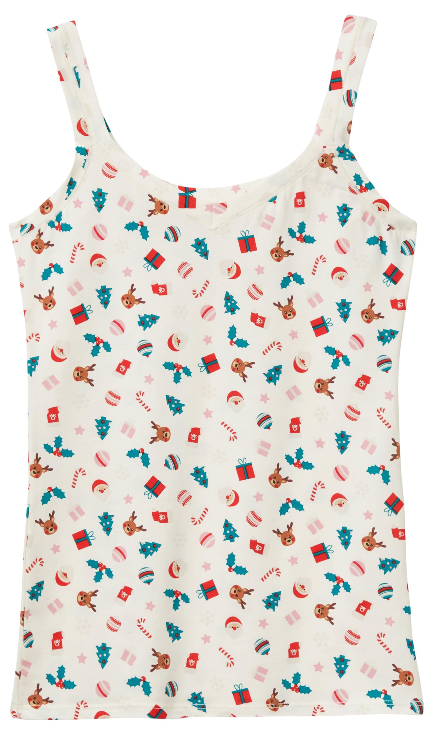 Benetton Canotta Jersey Organico Allover Elastica