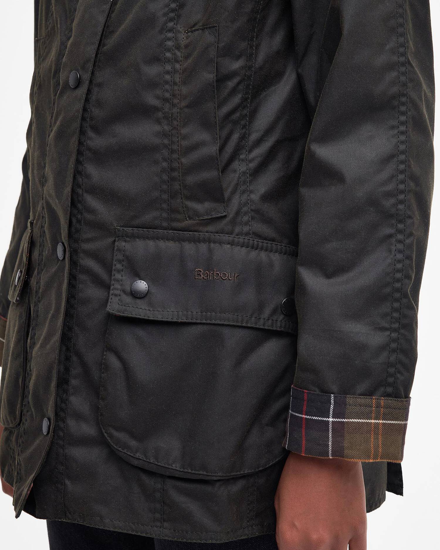 Barbour Classic Beadnell LWX0668 giacca cerata olive