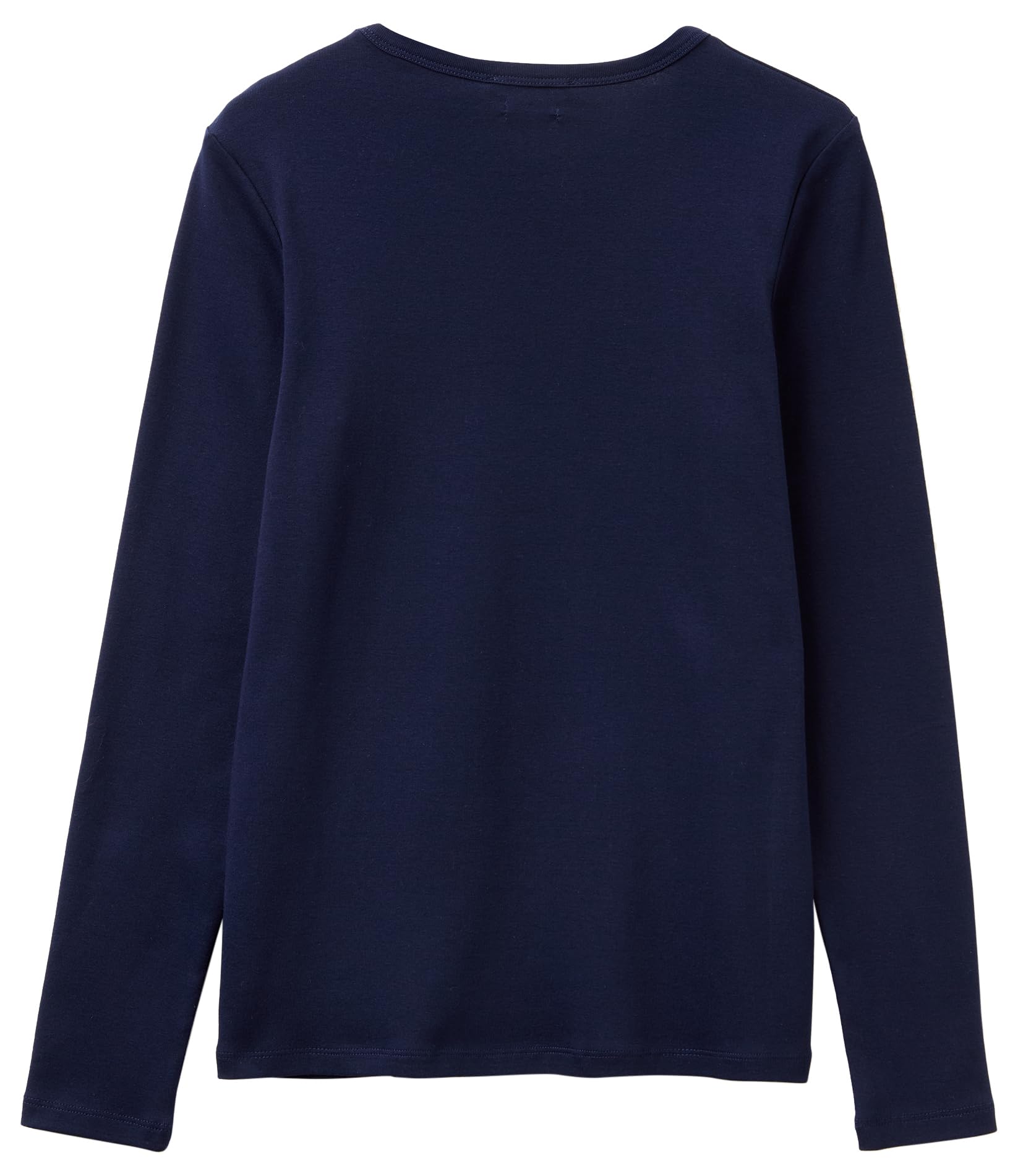 Benetton 3GA8E16G0 T-Shirt Donna Blu Glitter XXS