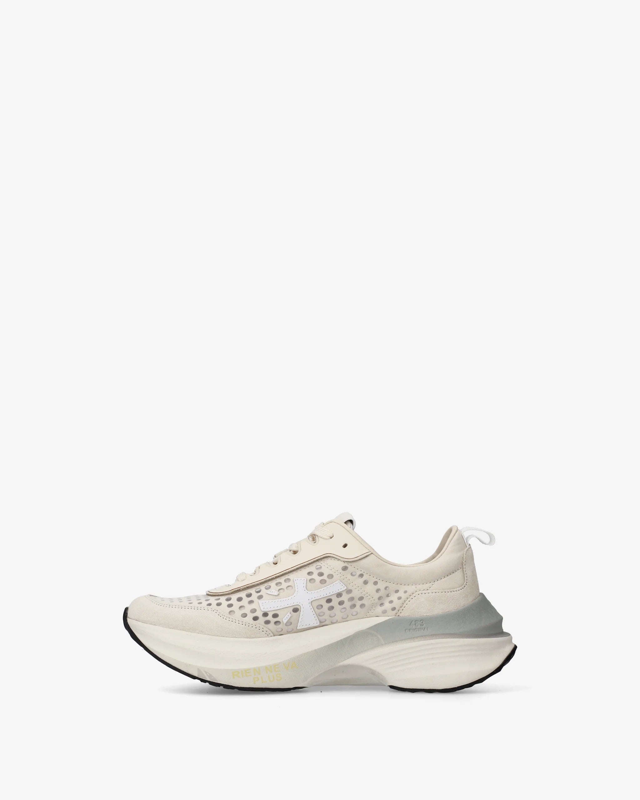 Premiata Hill 8242 Sneakers Tessuto Off White Donna