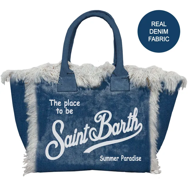 MC2 Saint Barth Vanity 00431L Borsa Denim Dark