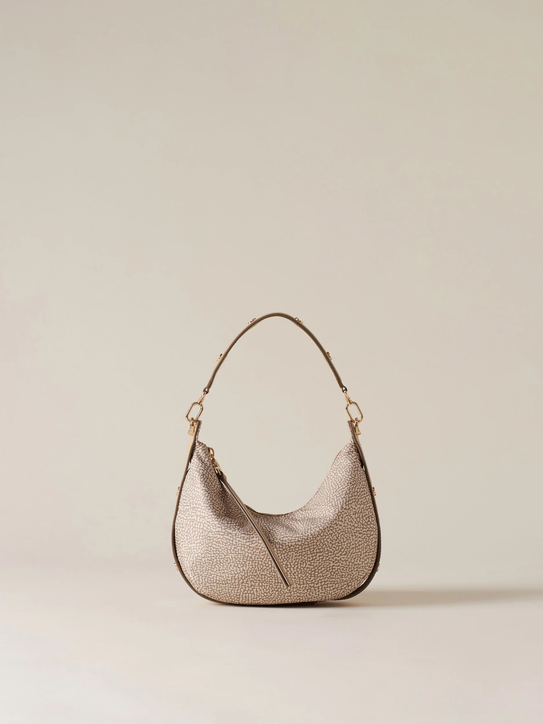 Borbonese Frame 91010219 AH1 borsa hobo sabbia OP