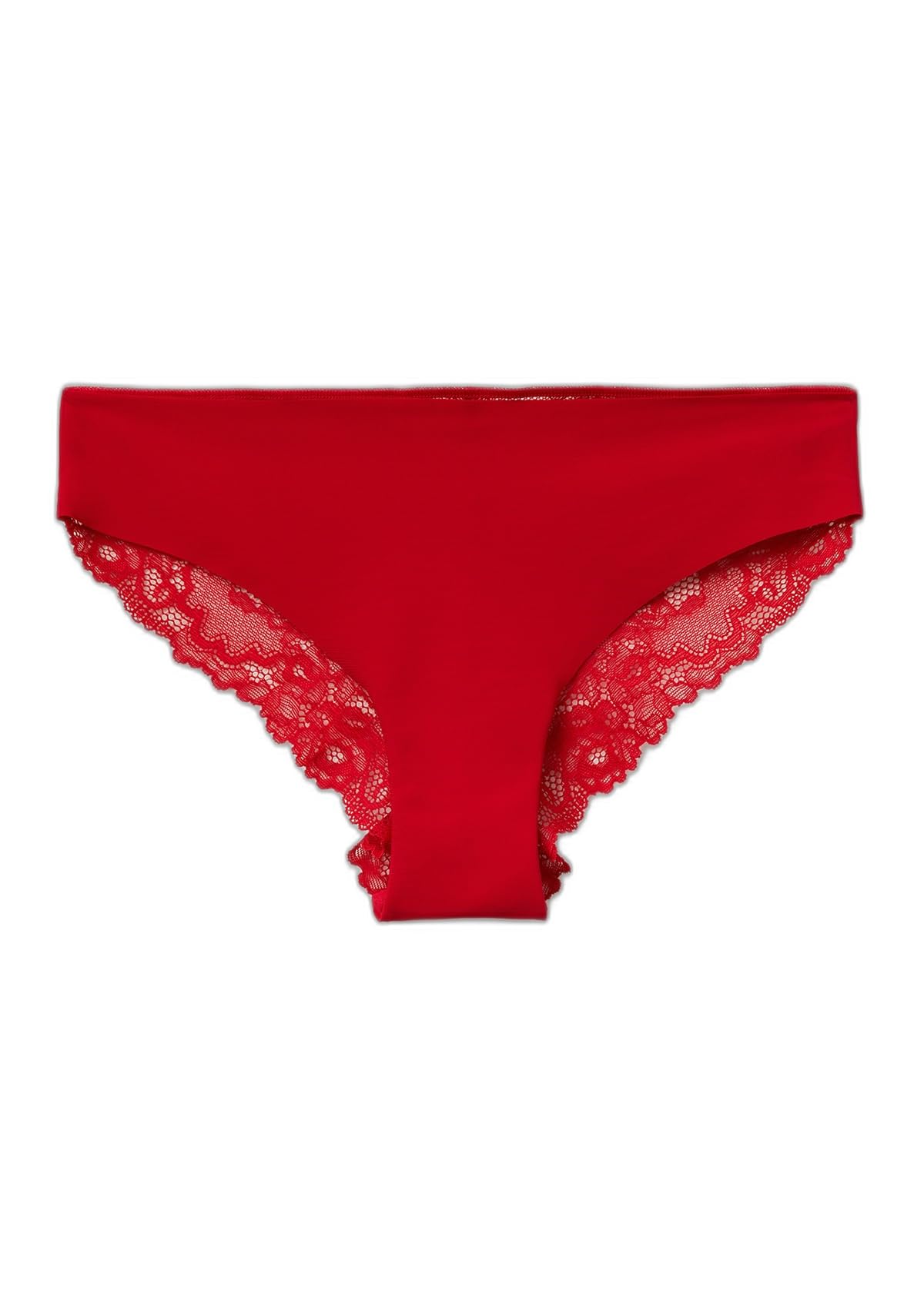 United Colors of Benetton Slip brasiliana microfibra pizzo