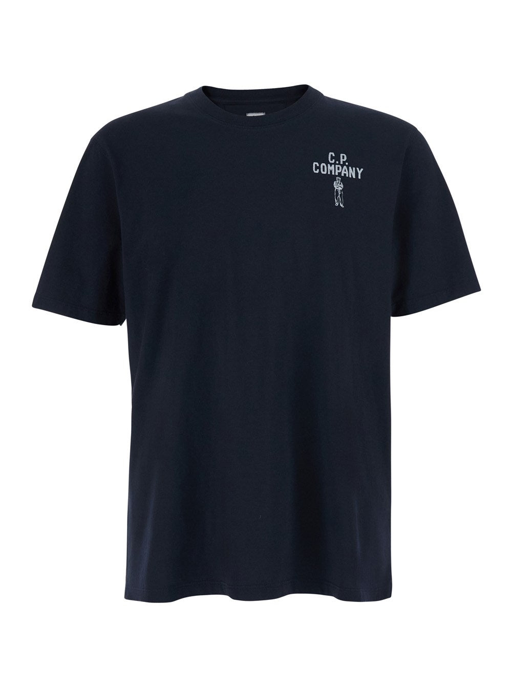 C.P. Company 30/1 Jersey t-shirt cotone Total Eclipse uomo