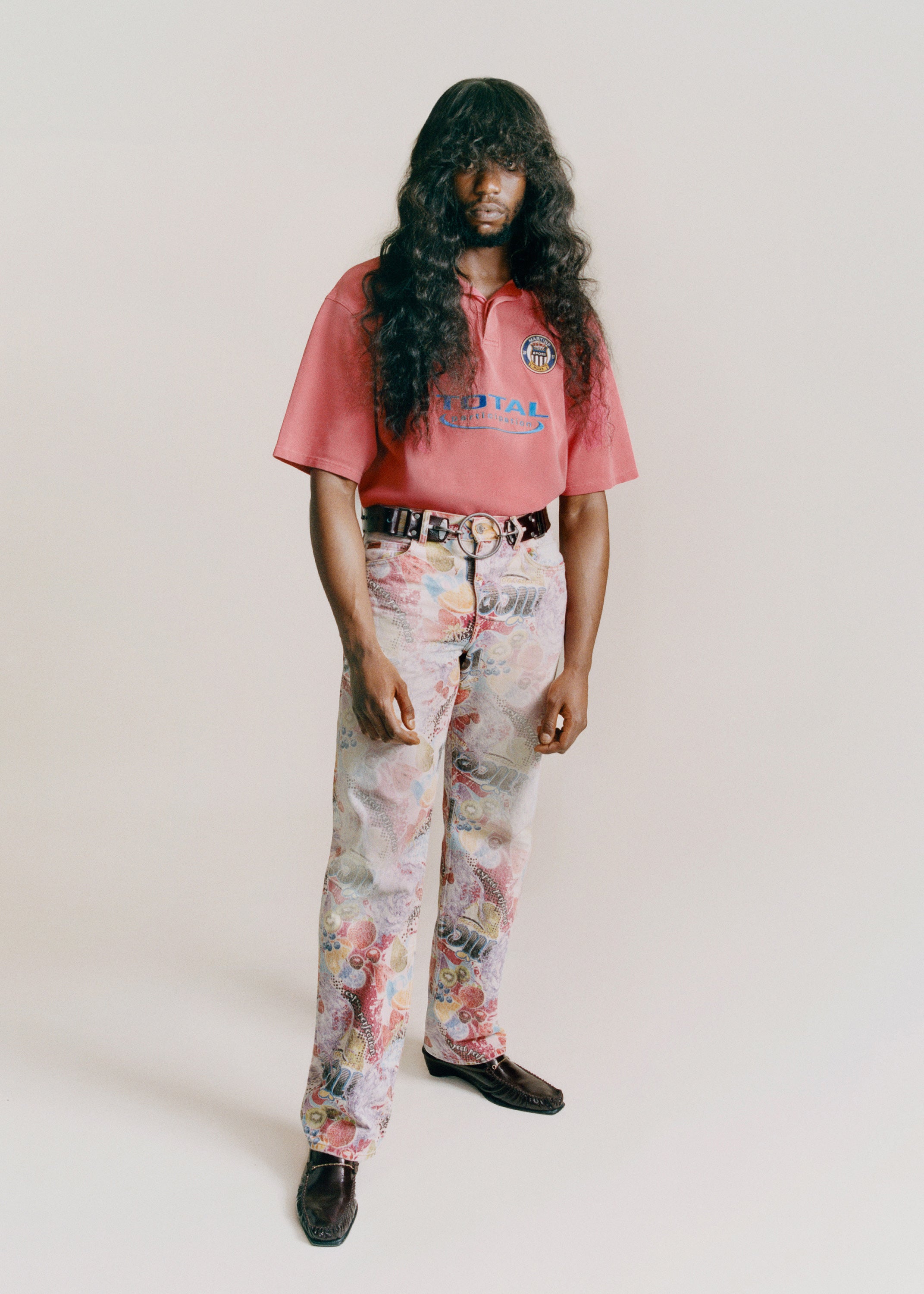 Martine Rose 5 Pocket Jean jeans frutta cotone