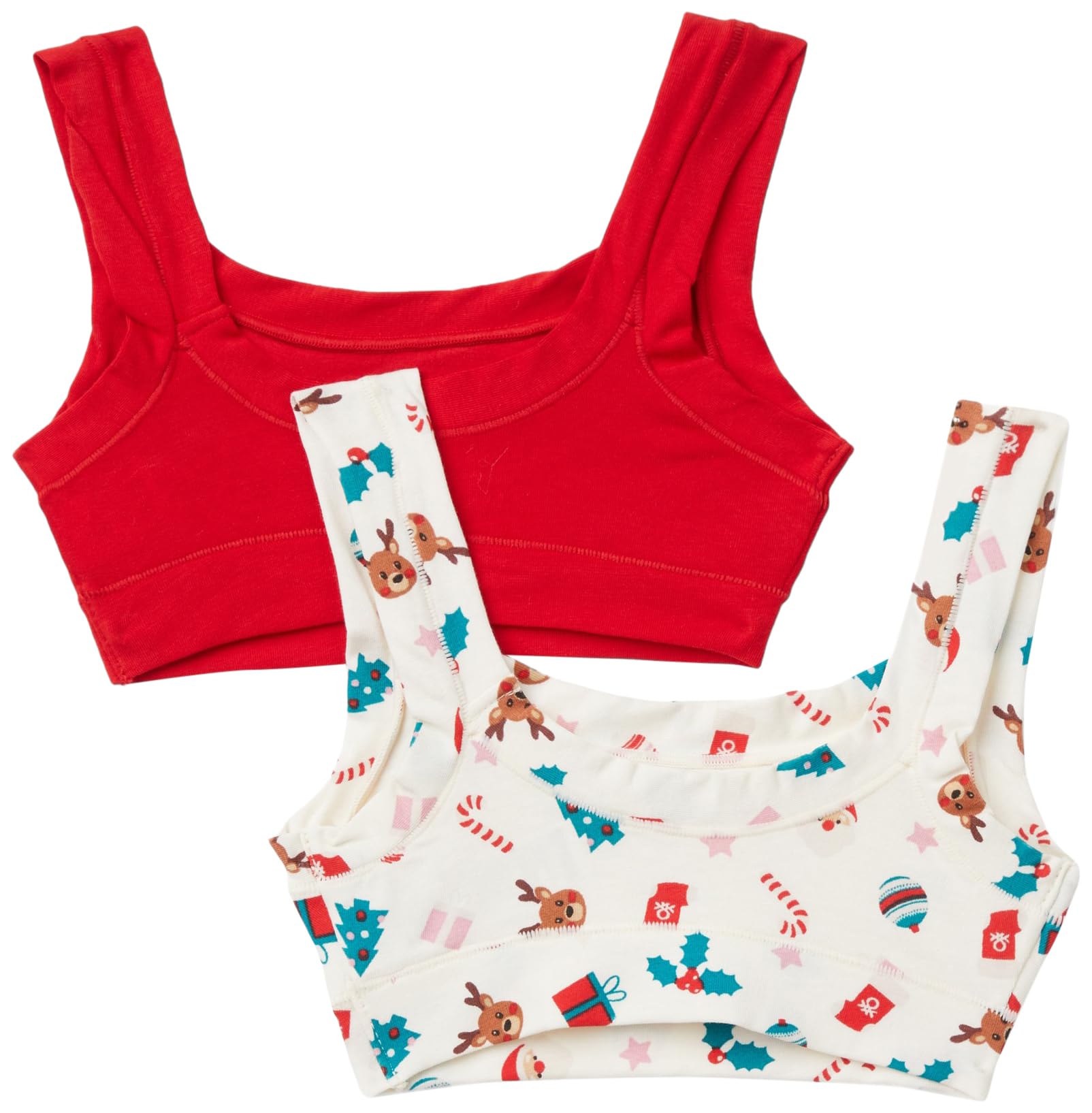 United Colors of Benetton 3LFC0R006 set 2 brassiere cotone 160
