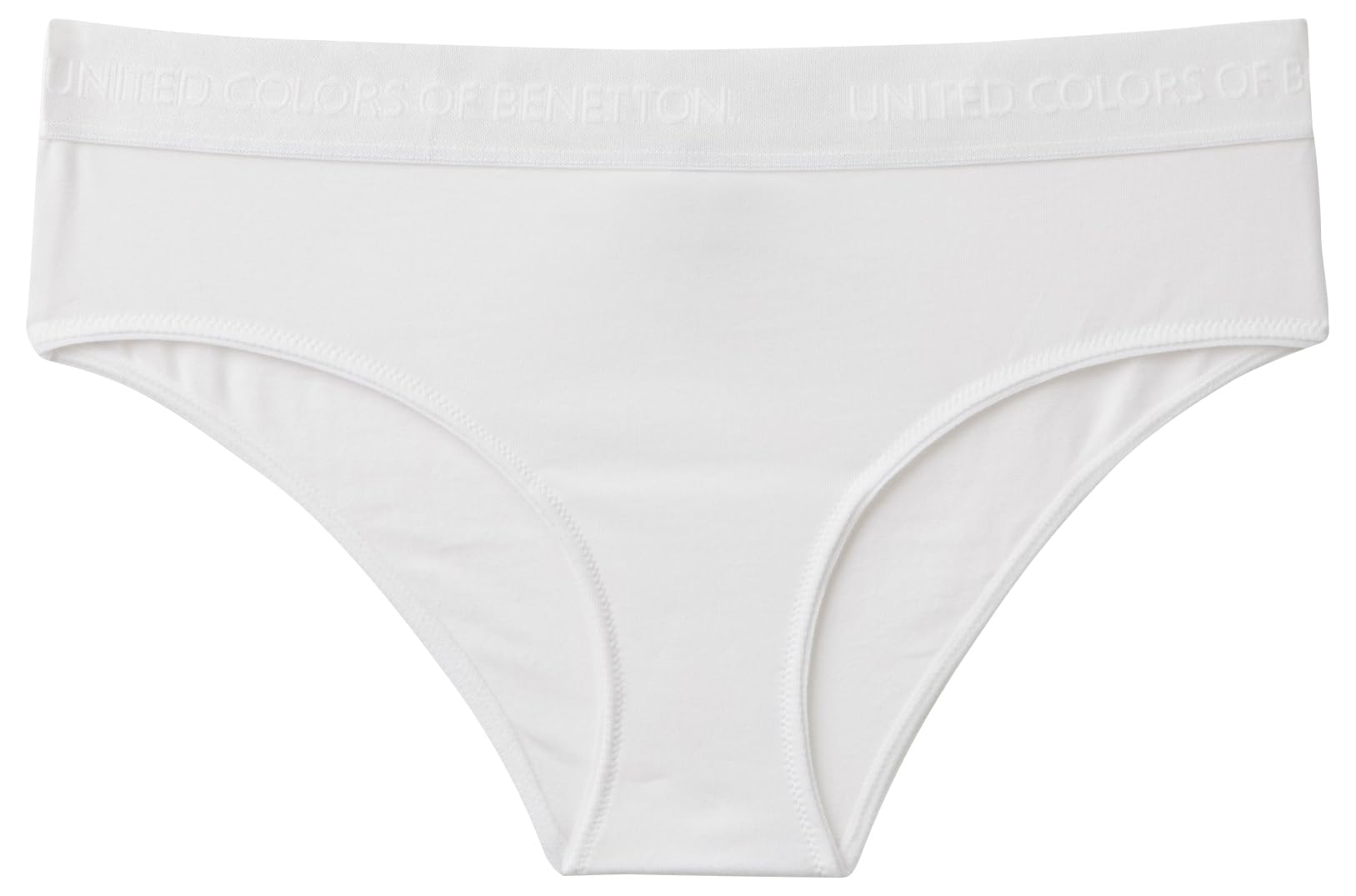 Benetton 3op81s01l Slip Donna Fianco Alto Cotone