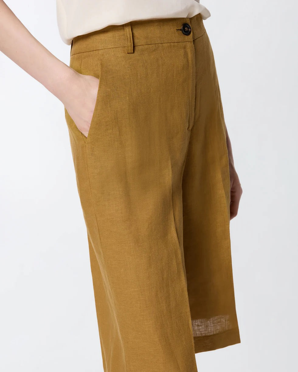 Pinko 106870 A3E3 Bermuda Donna Lino Marrone