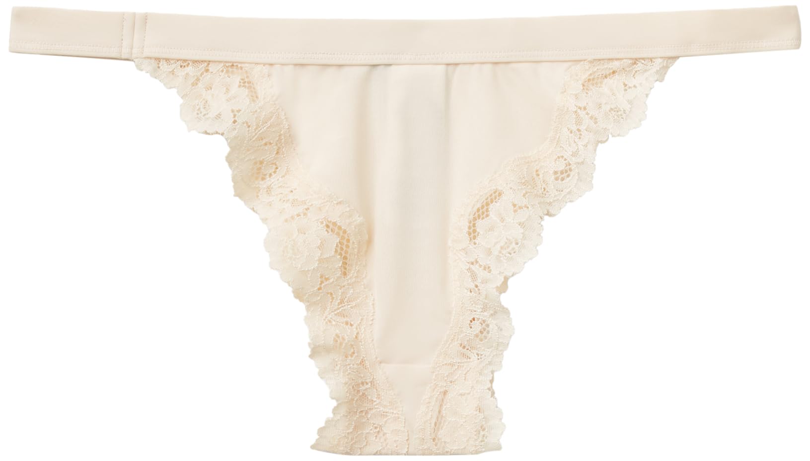 Benetton Intimo Tanga Donna S Slip in Pizzo Elastico