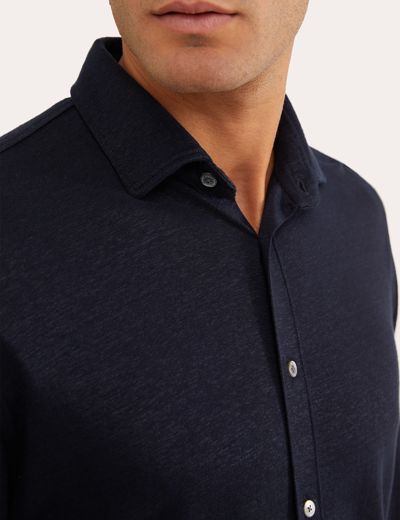 Stefan Brandt Lennon camicia cotone regular