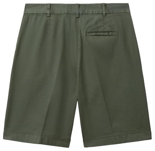 Benetton 4CDRD901W Bermuda Donna Verde 36 Cotone