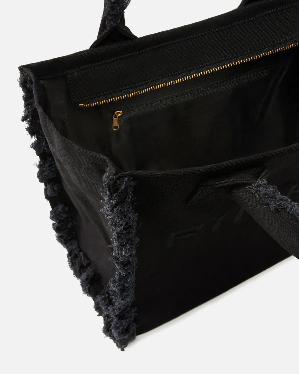 Pinko Shopper Beach Canvas 106673 A3A4 borsa nero cotone