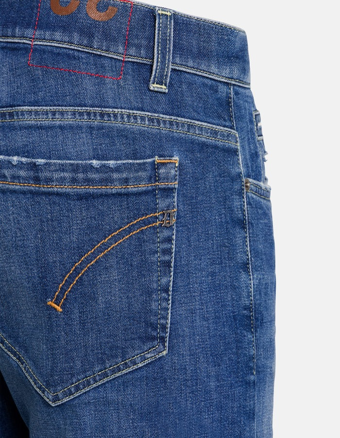 Dondup George UP232 jeans uomo skinny blu stretch
