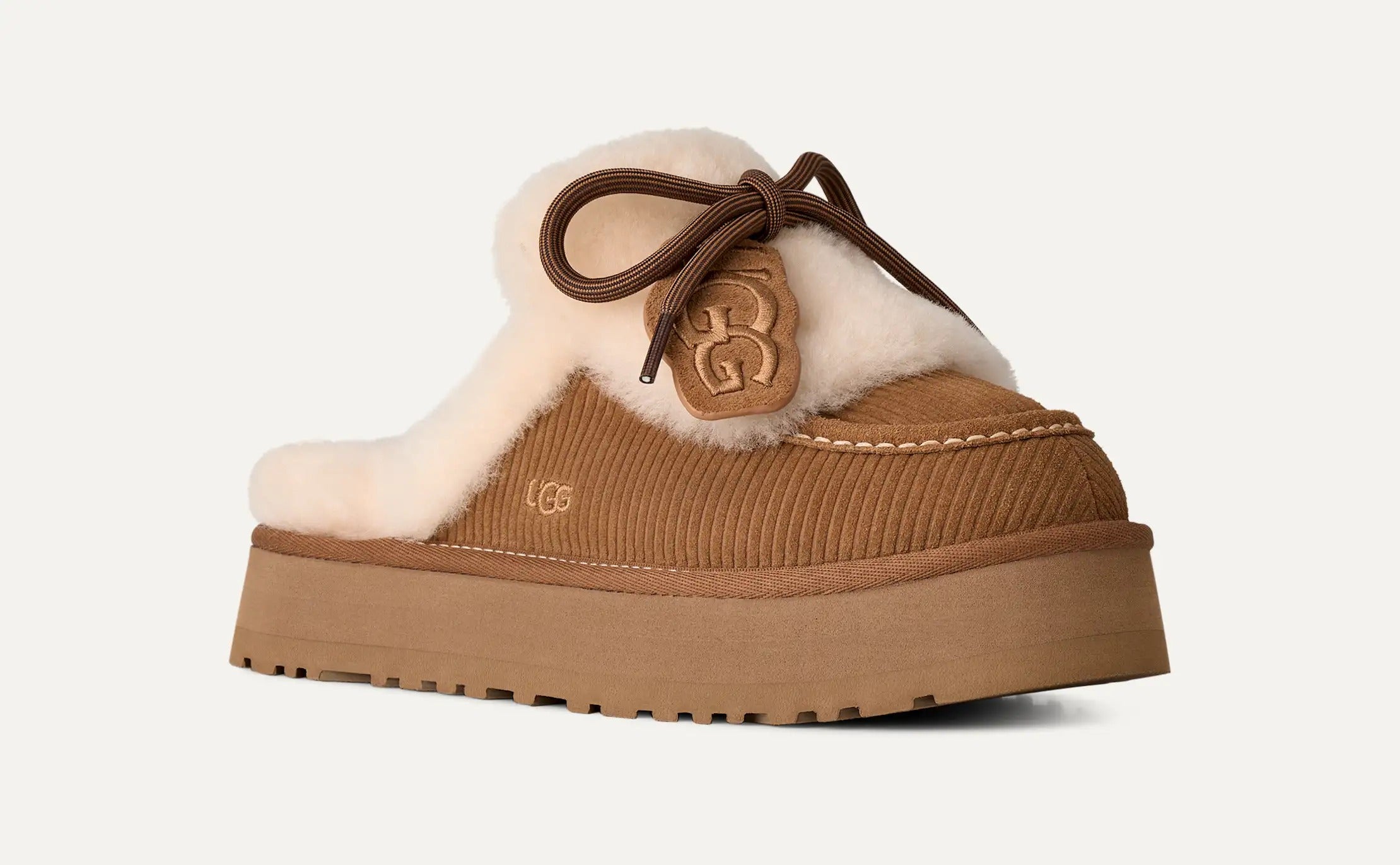 Ugg Disquette Heritage 1180360 ciabatta donna Chestnut