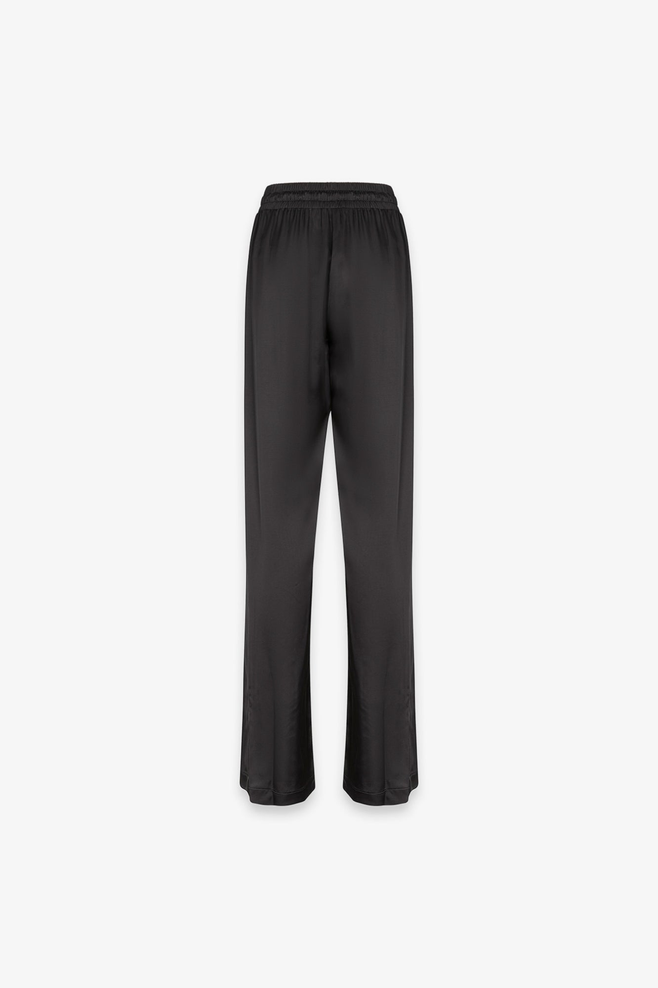 Gaelle Paris GAABW09909 pantalone nero in raso