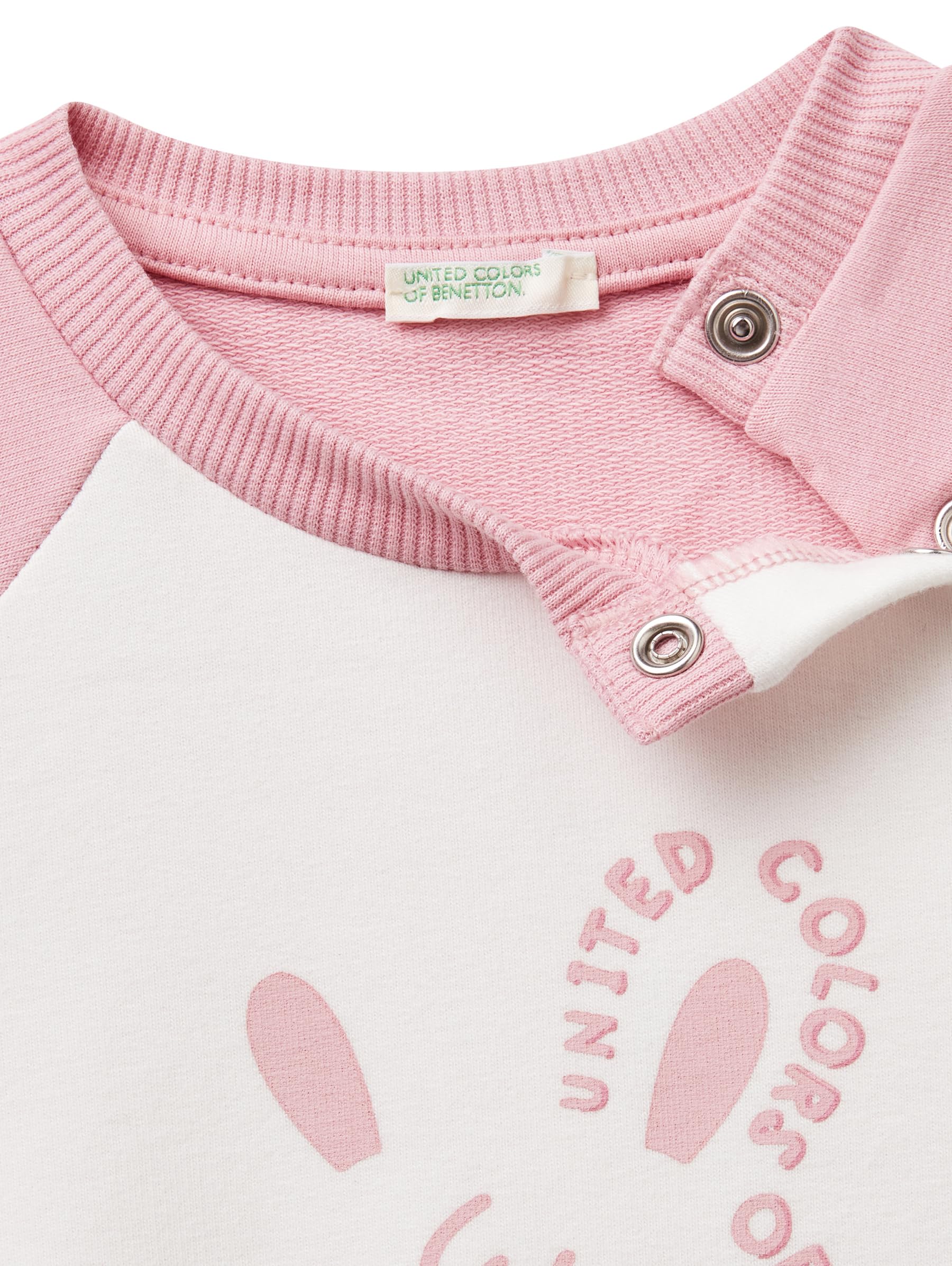United Colors of Benetton Comp Maglia+Pantaloni tuta felpa stretch