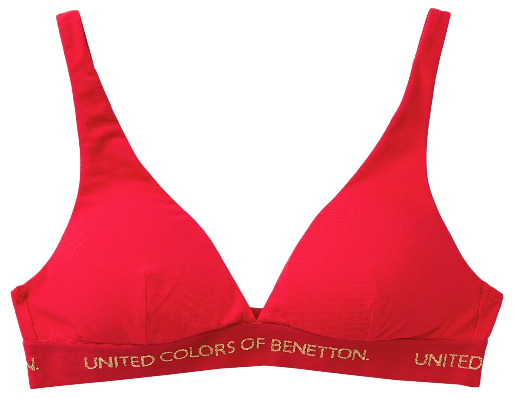 Benetton reggiseno triangolo cotone organico senza ferretto L