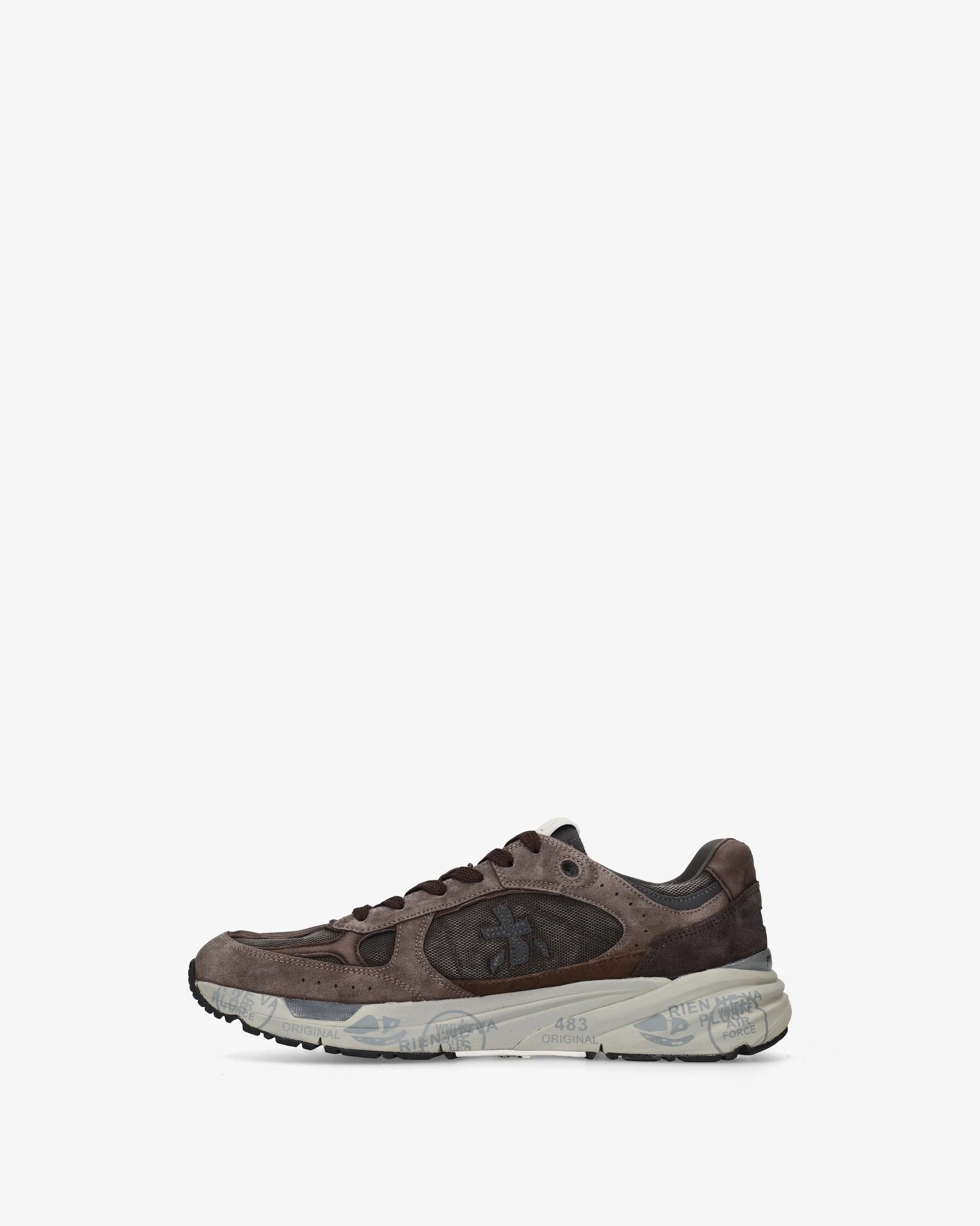 Premiata Mase MASE8421 Sneaker Uomo Marrone Mesh