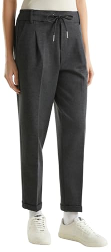 Benetton Pantalone Jogger Viscosa con Coulisse