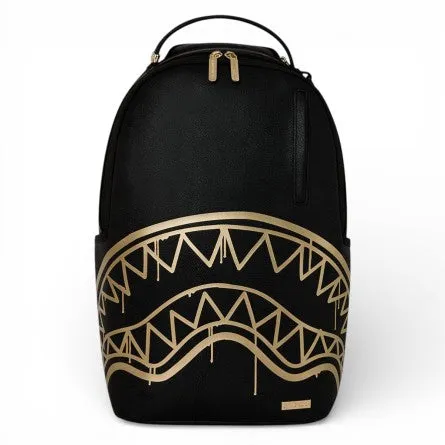 Sprayground 910B8822NSZ Zaino Nero Oro That Gold Drap PVC