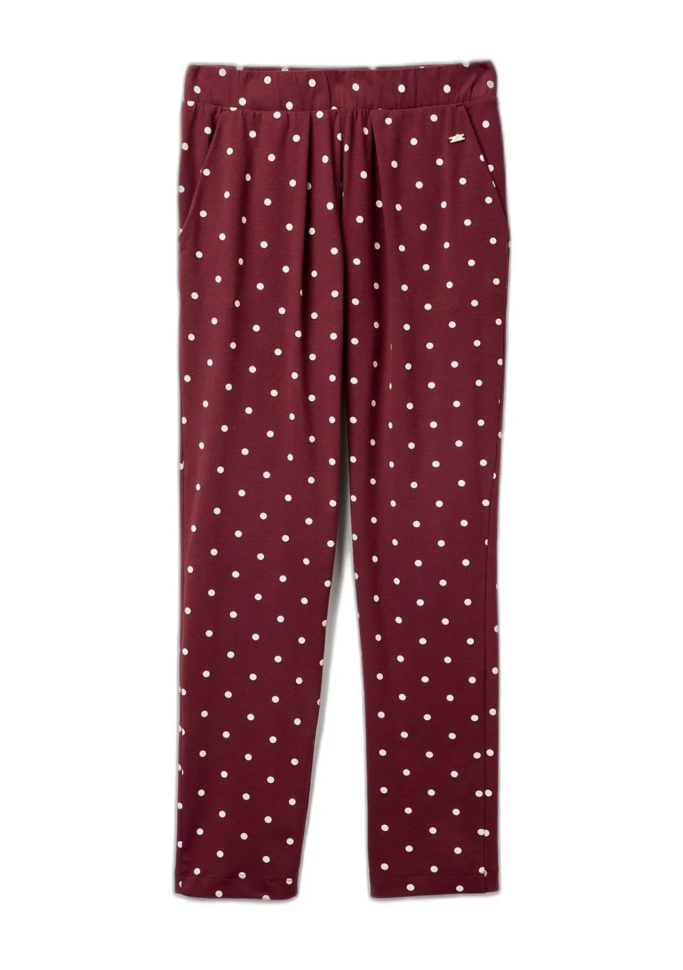 Benetton 3ZMB3F04P Pantalone Pigiama Donna XS Pois