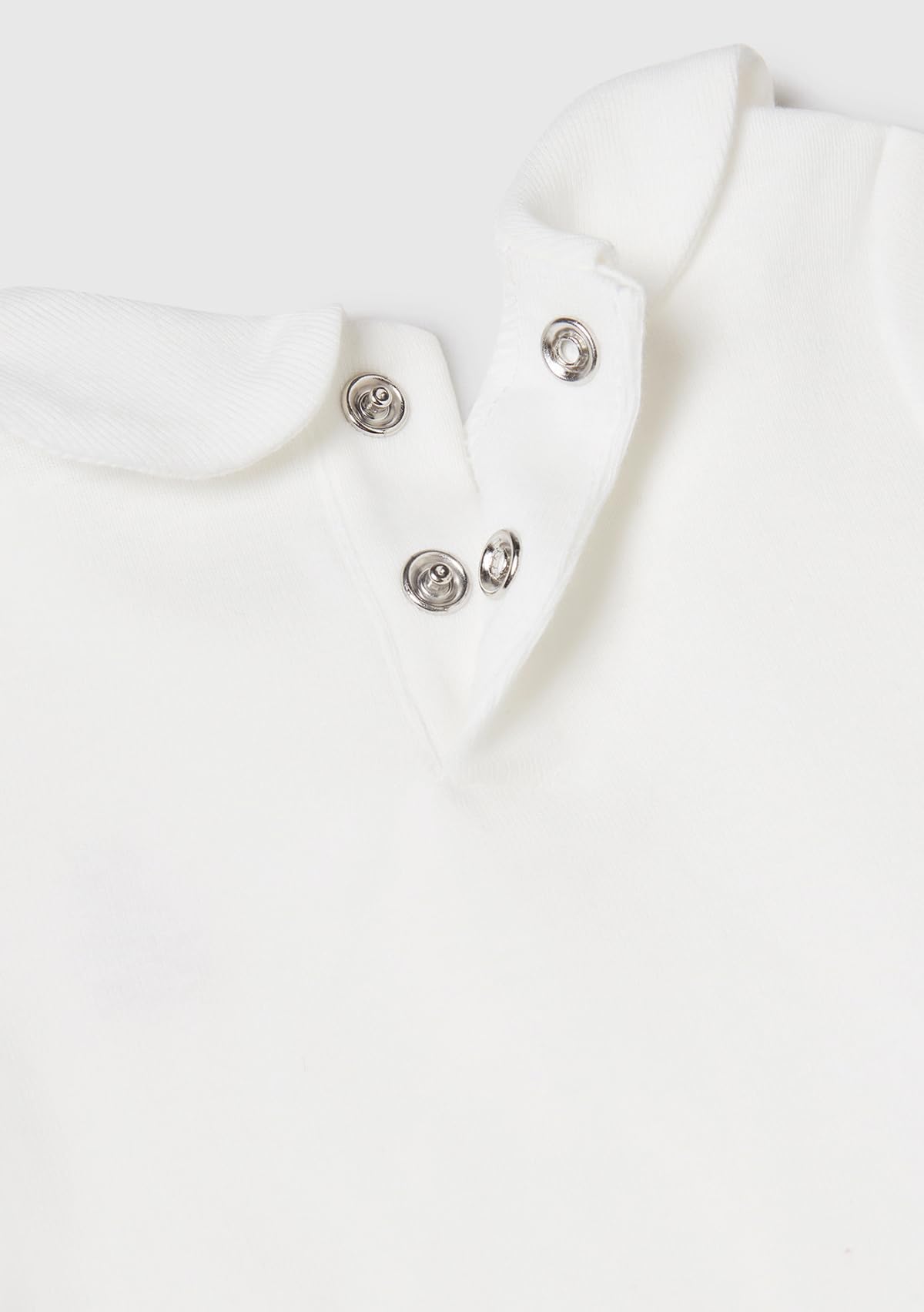 Benetton Baby Tutina Neonata Bianco Latte 50 con piedini