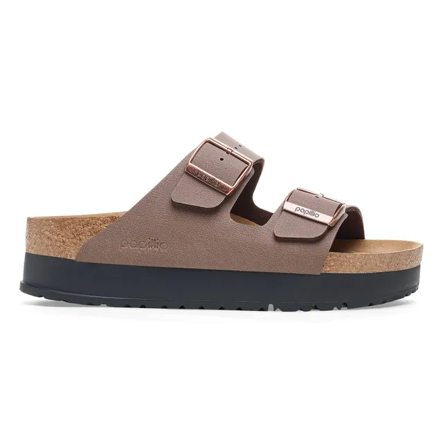 Birkenstock 1027417 Ciabatta Arizona Platform Mocca