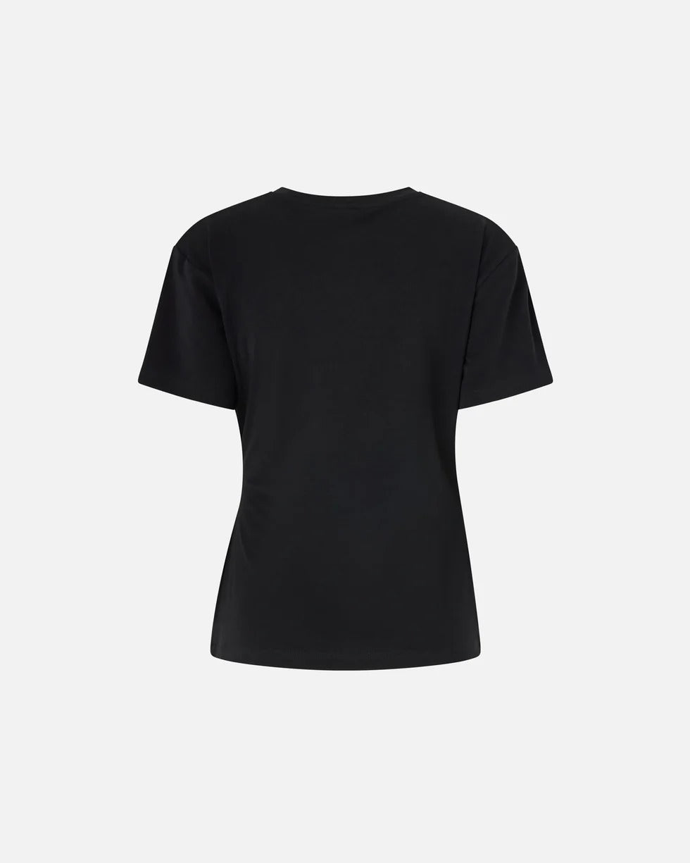 Pinko Mary 106455 A35D T-Shirt Donna Nero Cotone