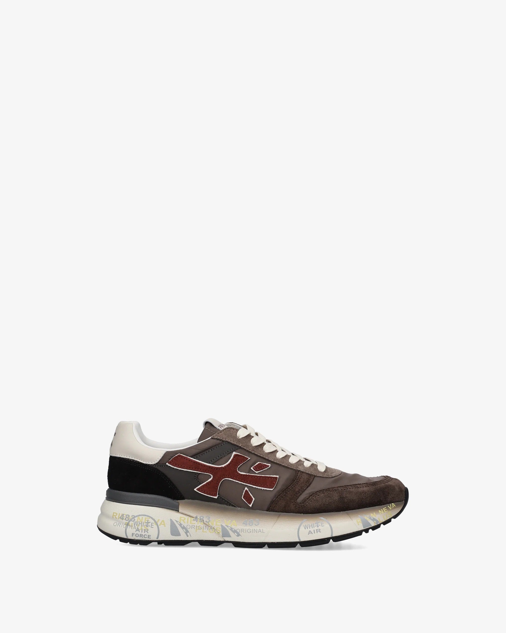 Premiata Mick 7714 Sneakers Uomo Marrone Suede