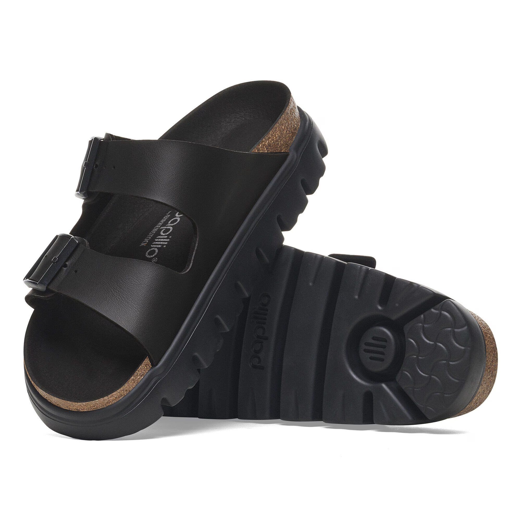 Birkenstock Arizona 1029077 Ciabatta Donna Black Plateau