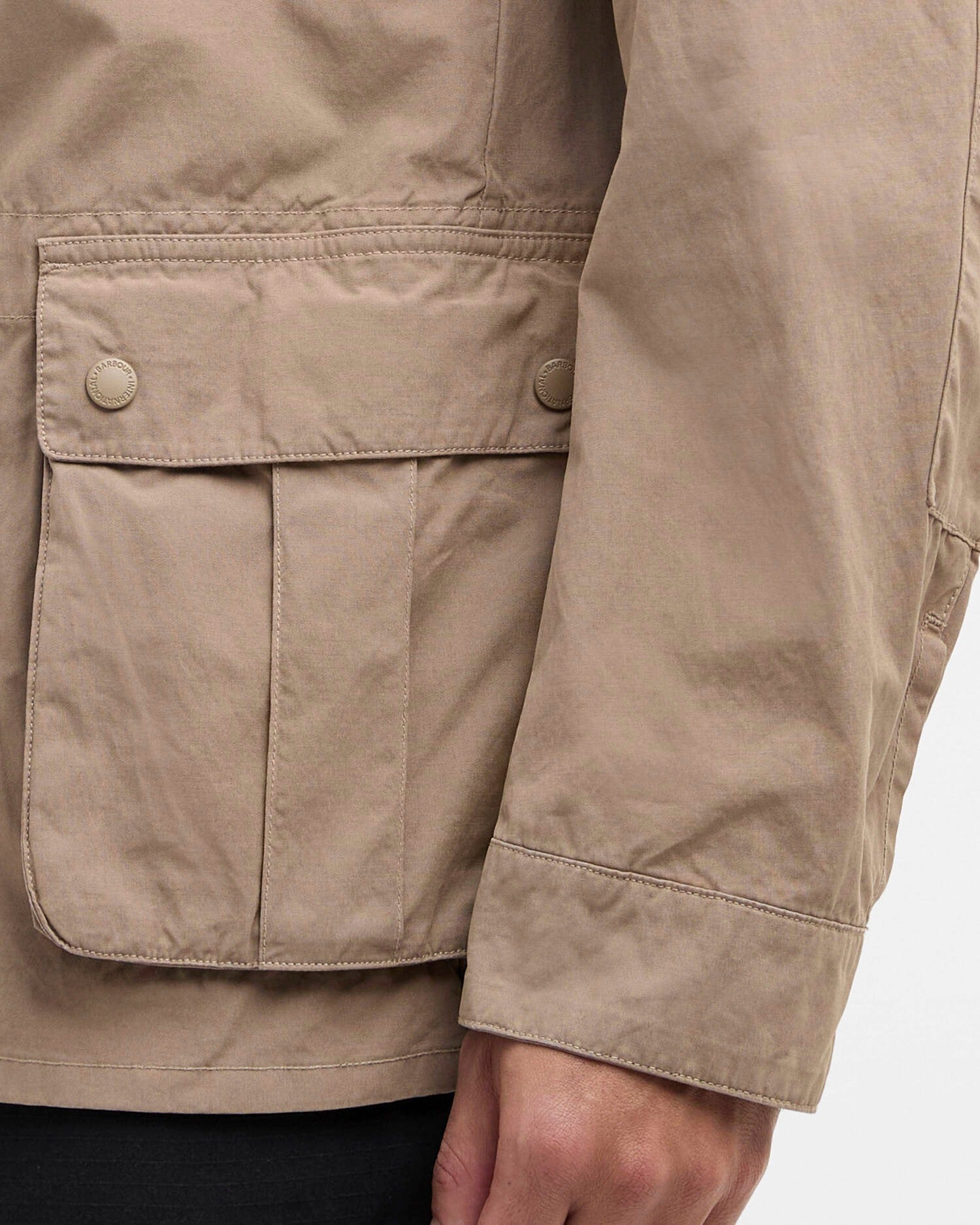 Barbour Duke MCA1100 giacca uomo Timberwolf cotone