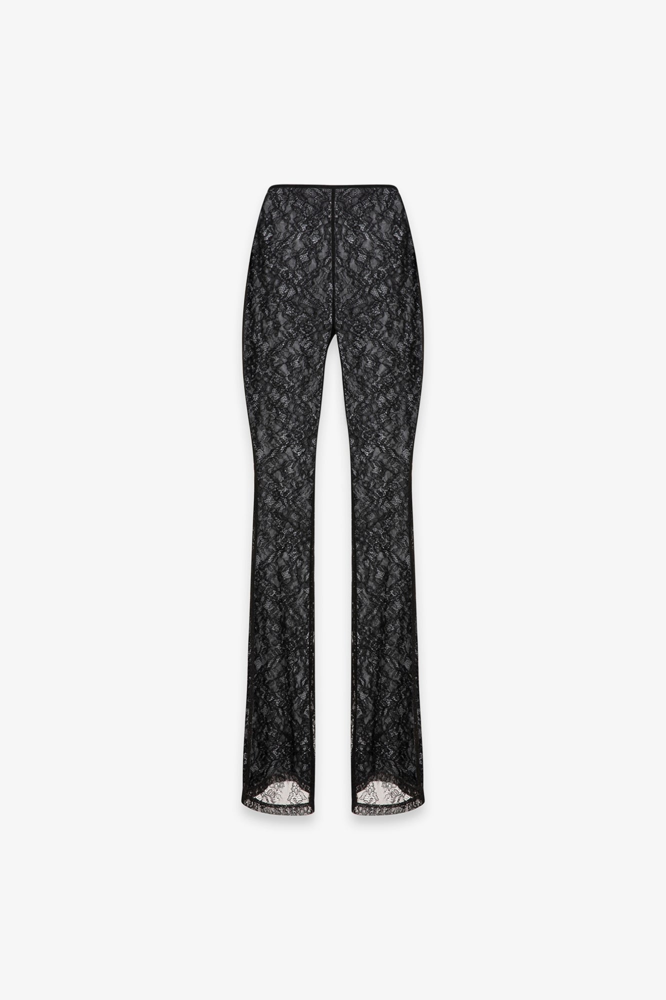 Gaelle Paris GAABW09969 Leggings Donna Nero Pizzo