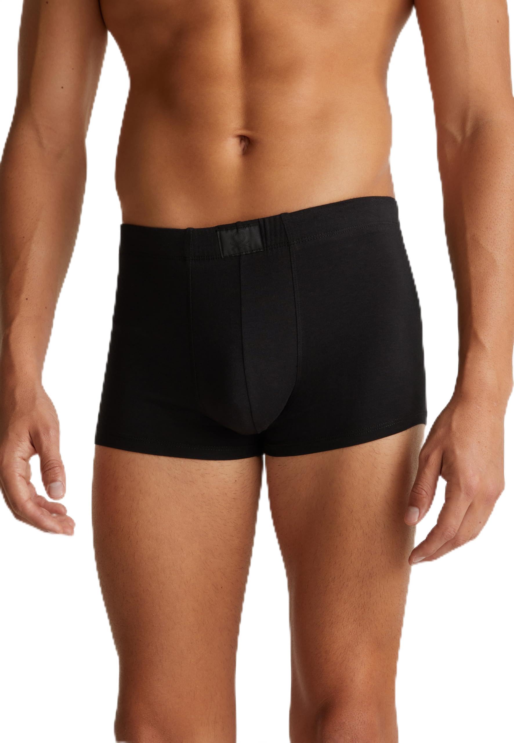 Benetton Intimo 3xkp2x01i boxer uomo blu jersey taglia S