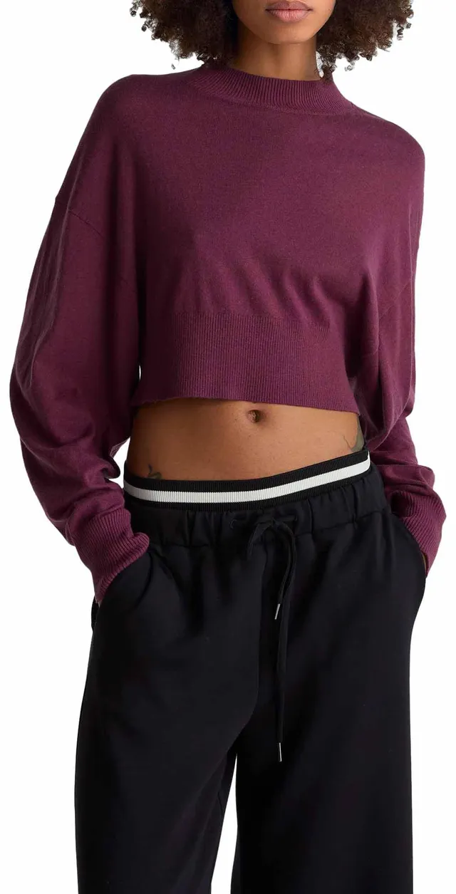Benetton Maglieria 1y6sd2041 Maglia Lupetto Cropped