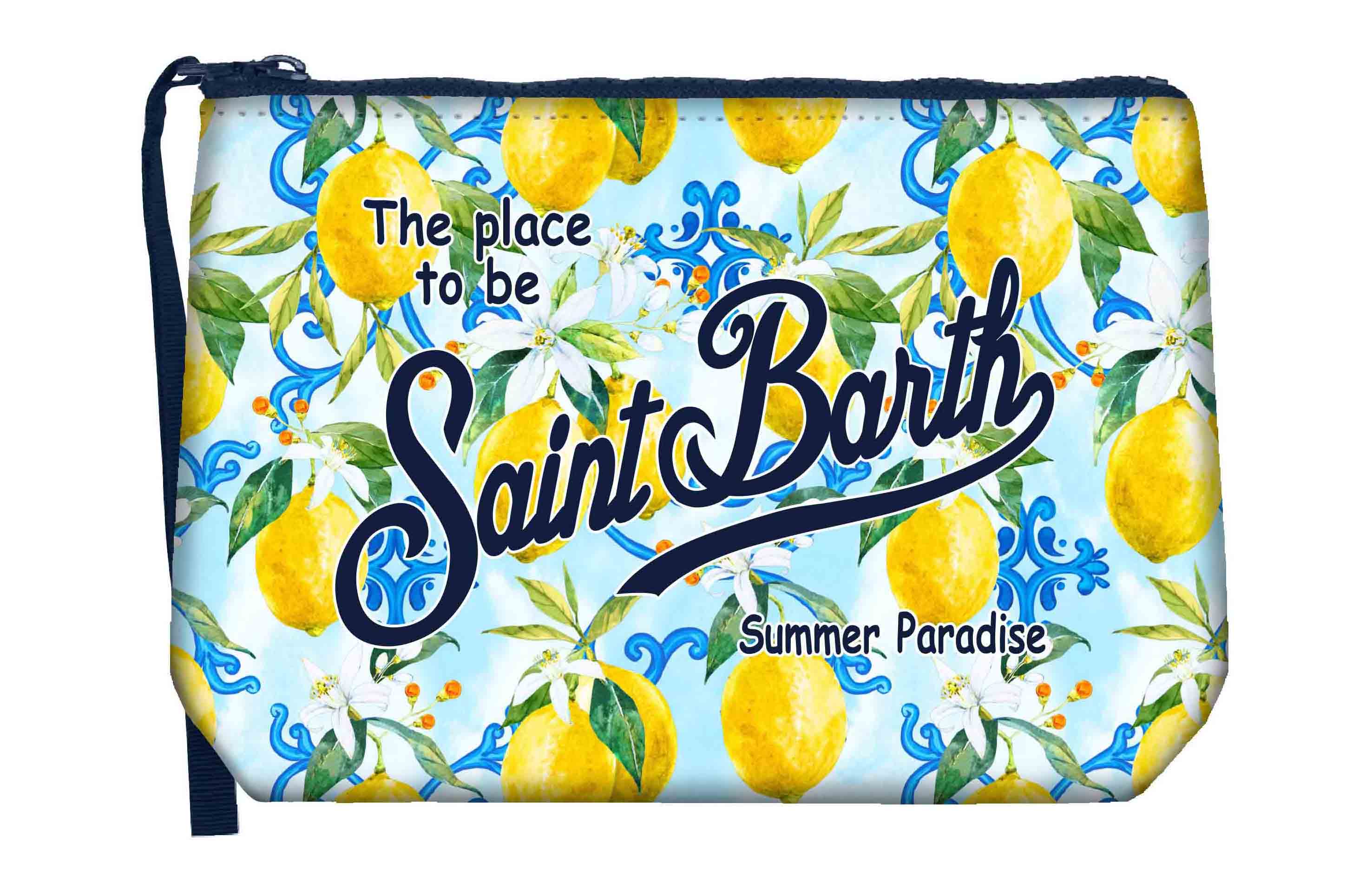 MC2 Saint Barth Aline Pochette Maj Lemon Bianco