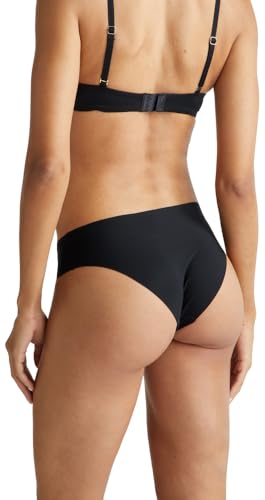 Benetton Slip 3LEG1S027 nero XS microfibra taglio vivo