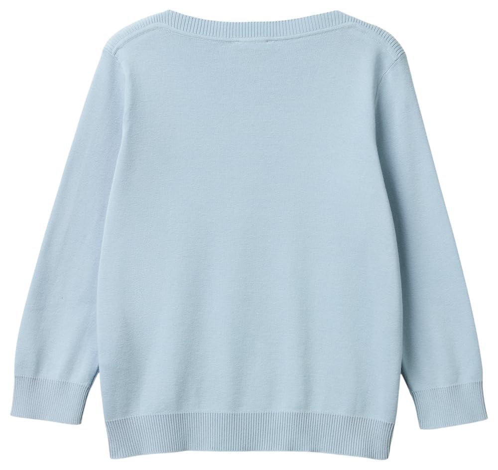 Benetton Maglieria Barca Maglia Scollo Barchetta Manica 3/4