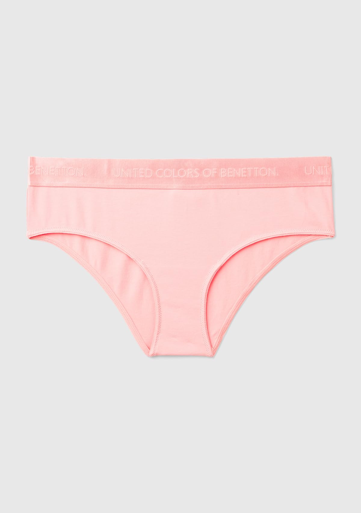 Benetton 3op81s01l Slip Donna Fianco Alto Cotone