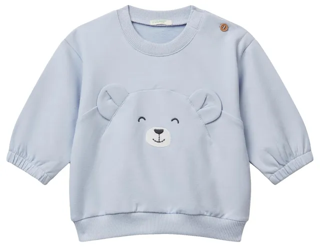 Benetton Felpe e Tute maglia tuta bimbo 62 cotone organico