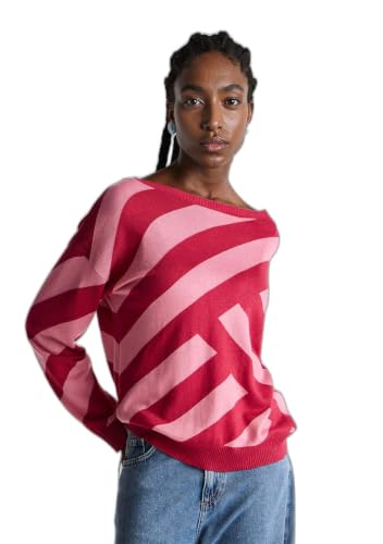 Benetton Maglieria Maglia Barchetta Rasata Misto Lana Leggera