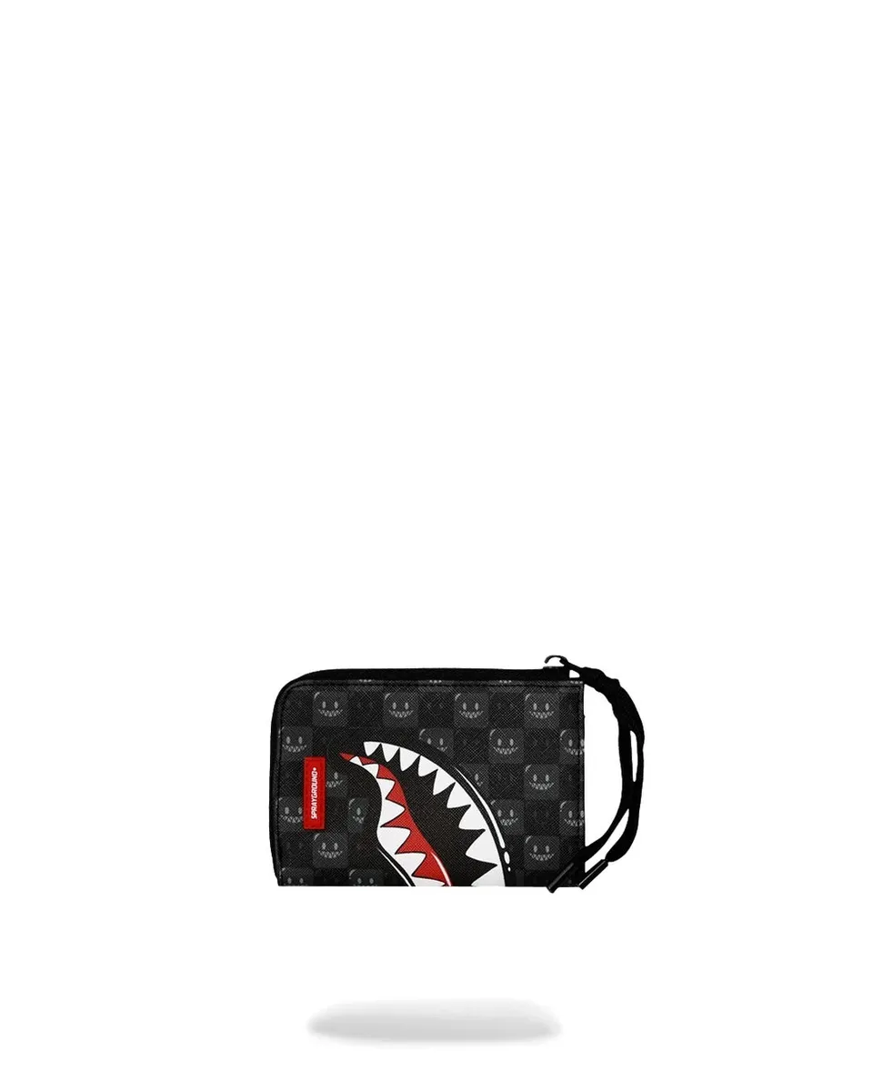 Sprayground 910W9315NSZ Portafoglio Nero Sharks PVC