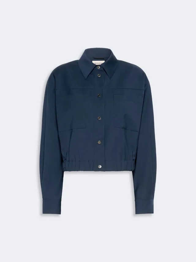 Weekend Max Mara Decano WKDDECANO giacca blu lana
