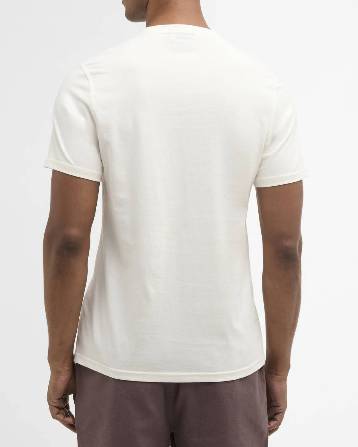 Barbour Berwick MTS1562 t-shirt Whisper White cotone