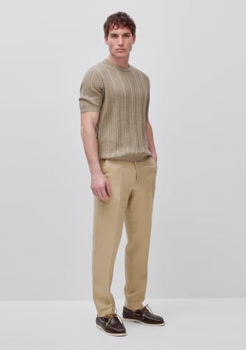Benetton Pantaloni Uomo Pince Gamba Morbida Cotone