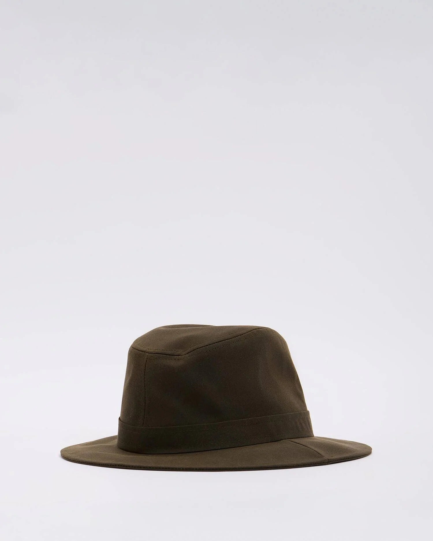 Barbour Fedora Wax LHA0401 cappello donna verde cotone cerato