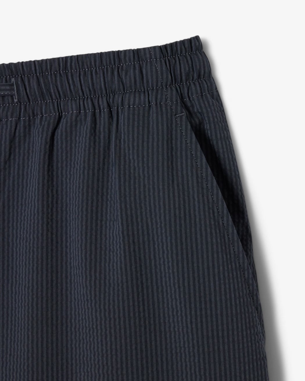 Lacoste GH1977 shorts uomo seersucker noir gris