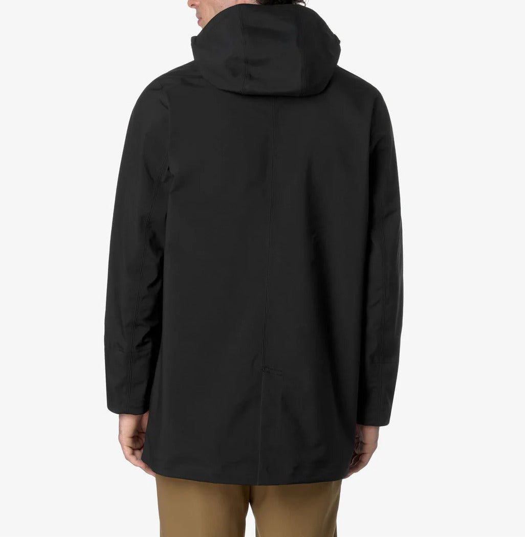 K-Way Duke Bonded K6116YW giacca uomo Black Pure 3 strati